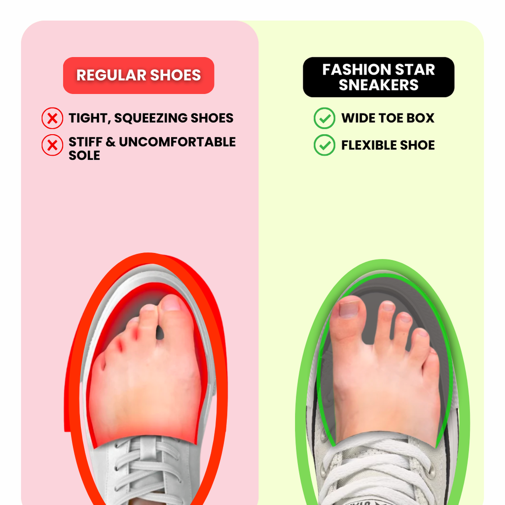 FASHION STAR™ TRENDY ORTHOPEDIC SNEAKERS