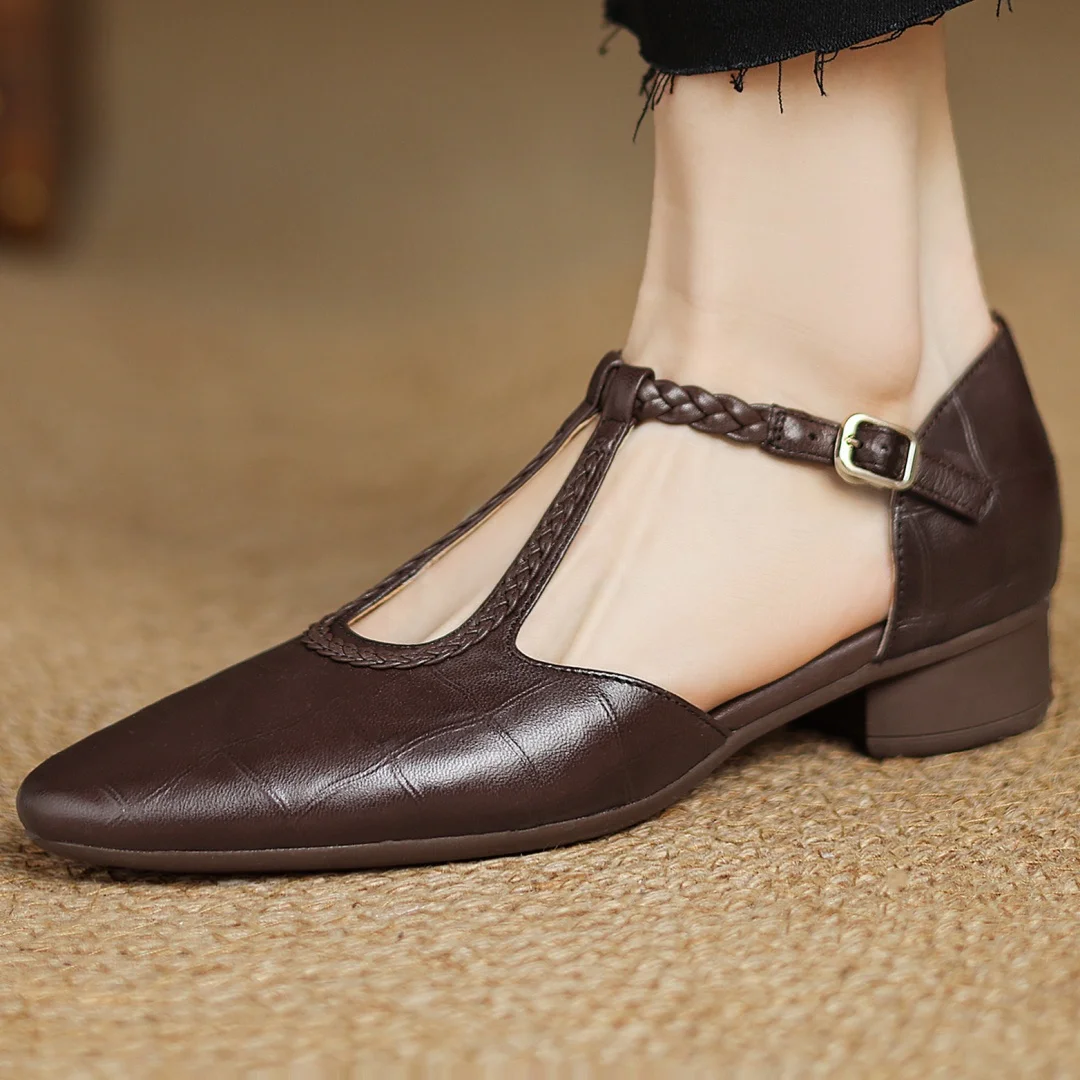 Veronica™| Leather Sandals