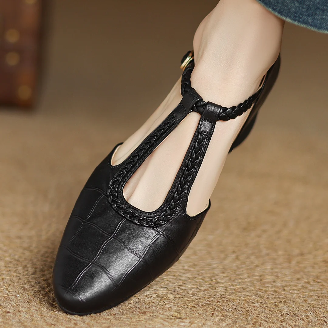 Veronica™| Leather Sandals