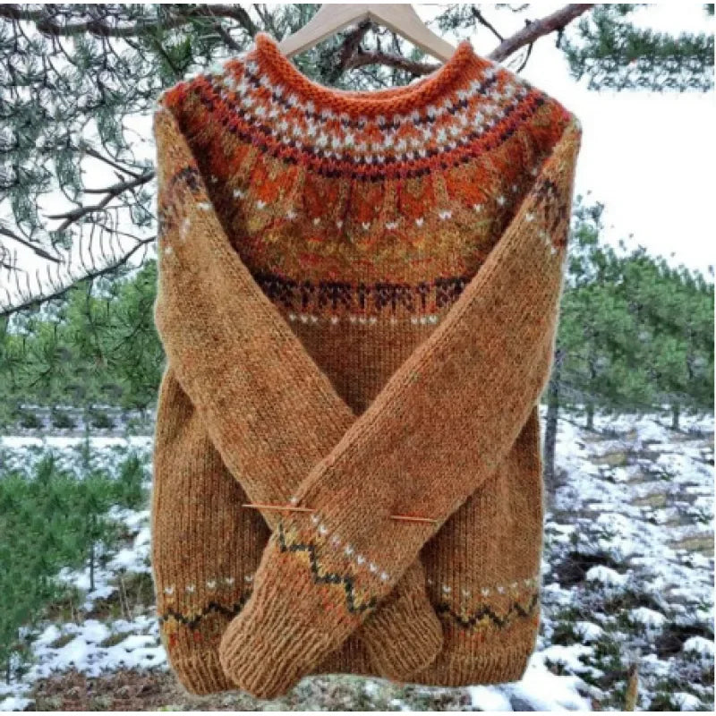 Solveig – Warm Sweater with Classic Winter Details
