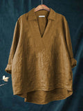 Maria Linen Blouse