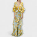 Marie - Chiffon Holiday Dress