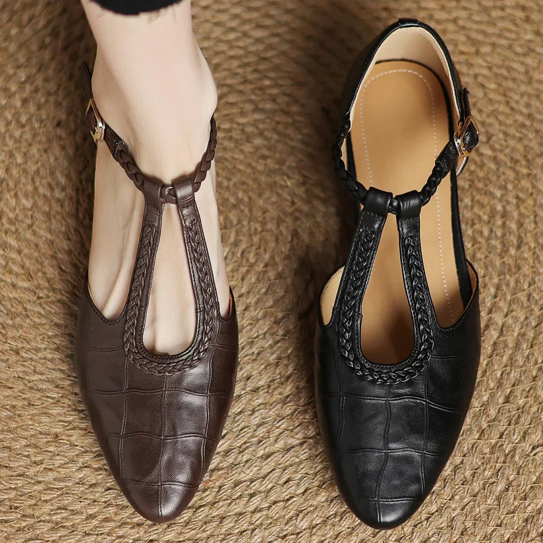 Veronica™| Leather Sandals