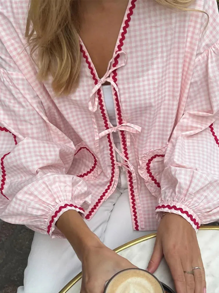 Irissa - Heart Blouse