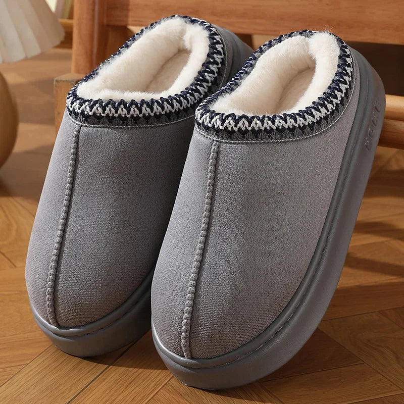 Chloe | Fluffy Platform Slippers™