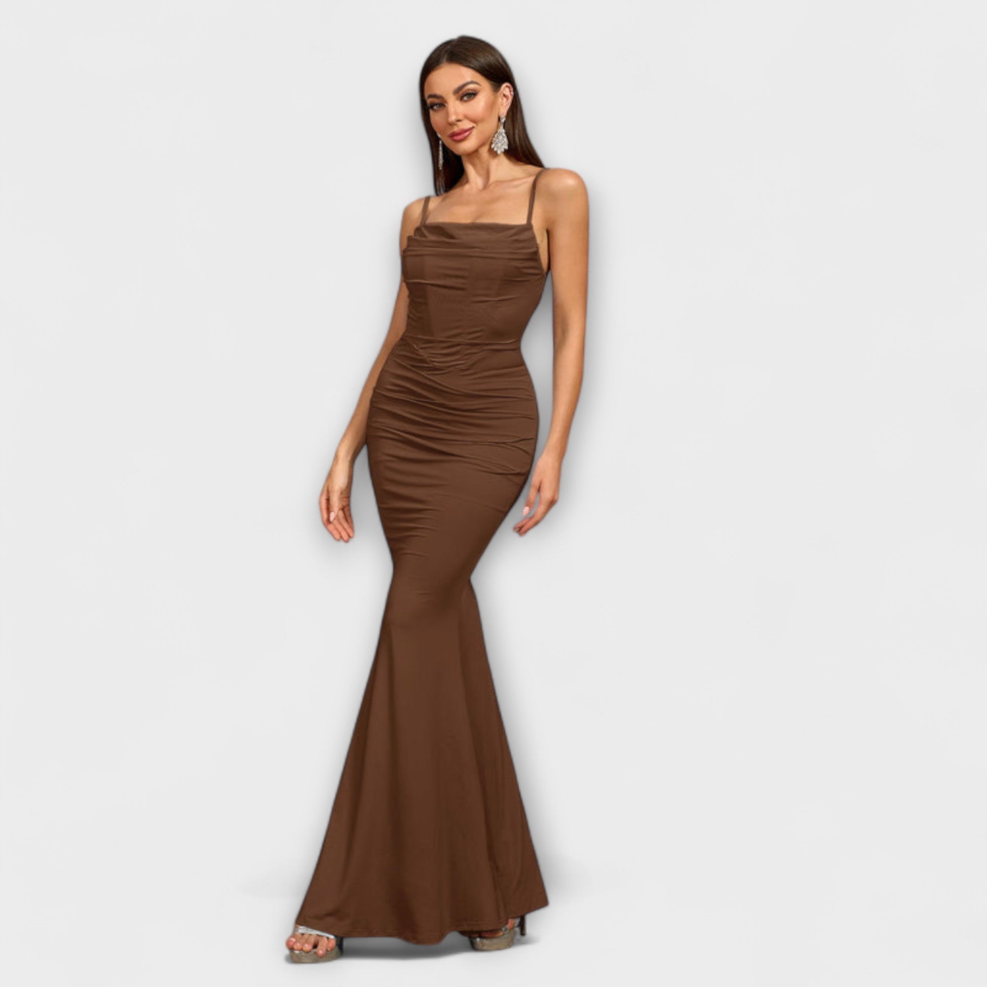Callie - Elegant Ruffle Dress