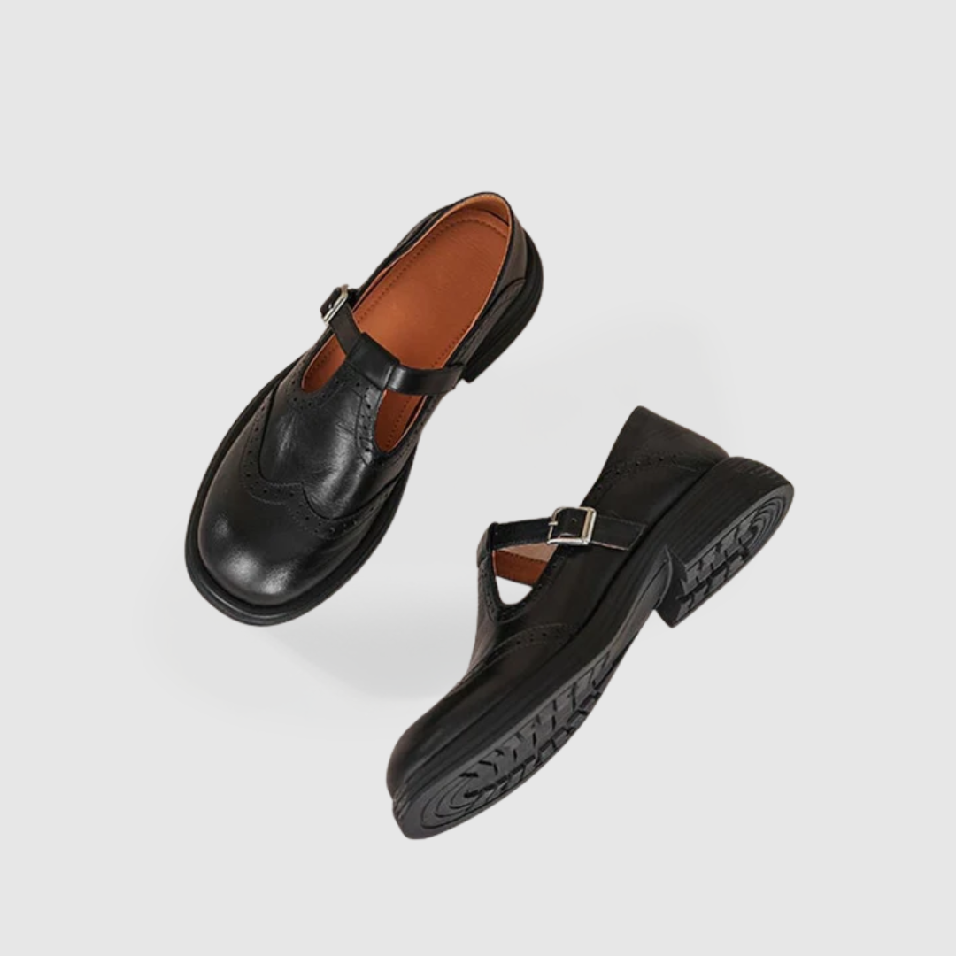 Risla |  Leather Mary Janes